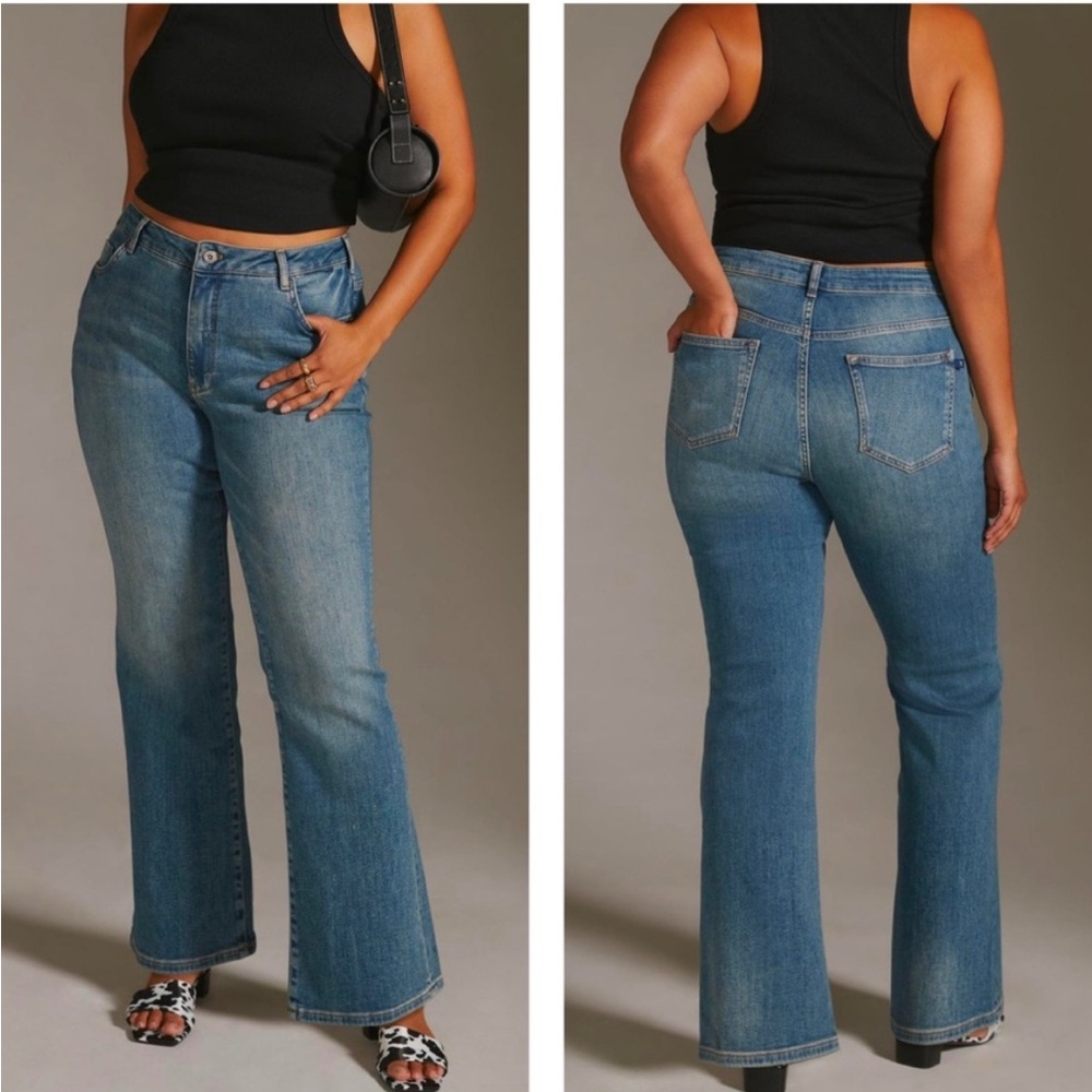 Anthropologie Pilcro Demilune Bootcut Jeans.
